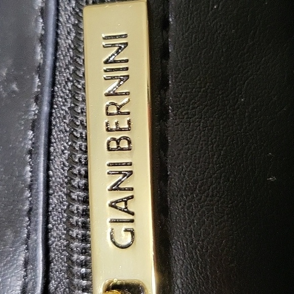 Giani Bernini Black and Gold Bag - Picture 3 of 15